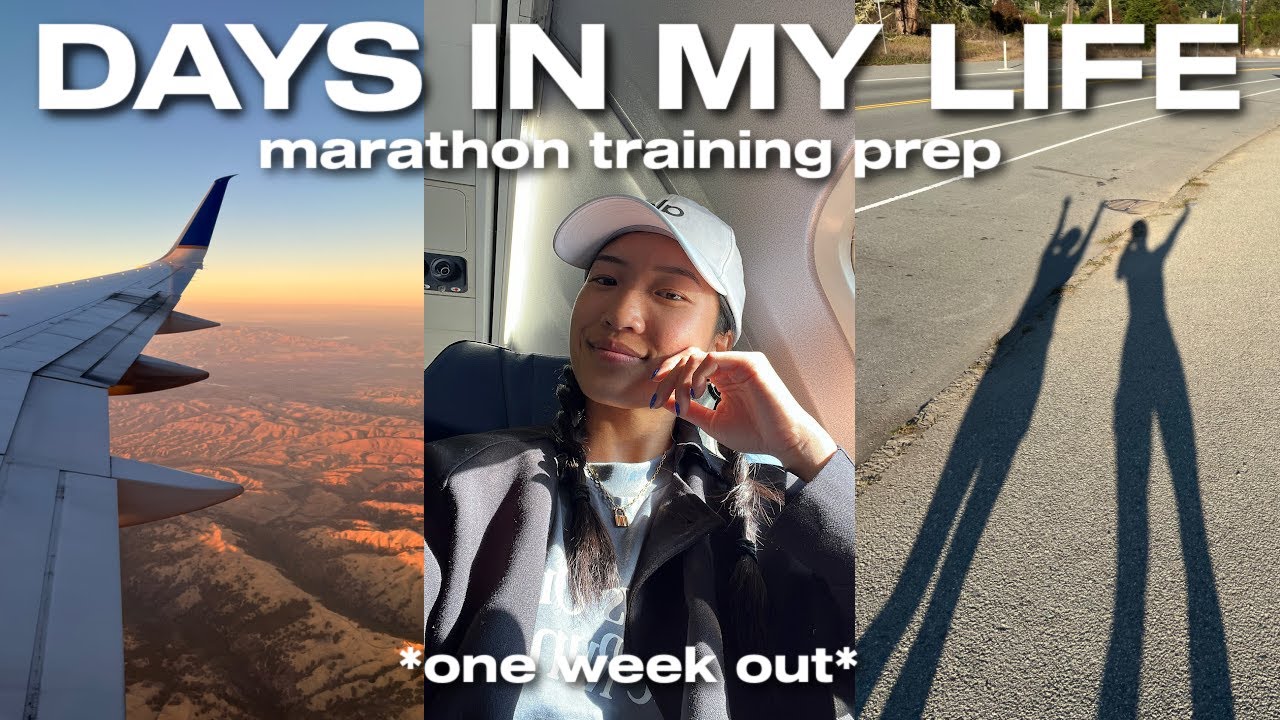 DAYS IN MY LIFE | One Week till NYC Marathon, Productive Days + How I Prep for Travel!