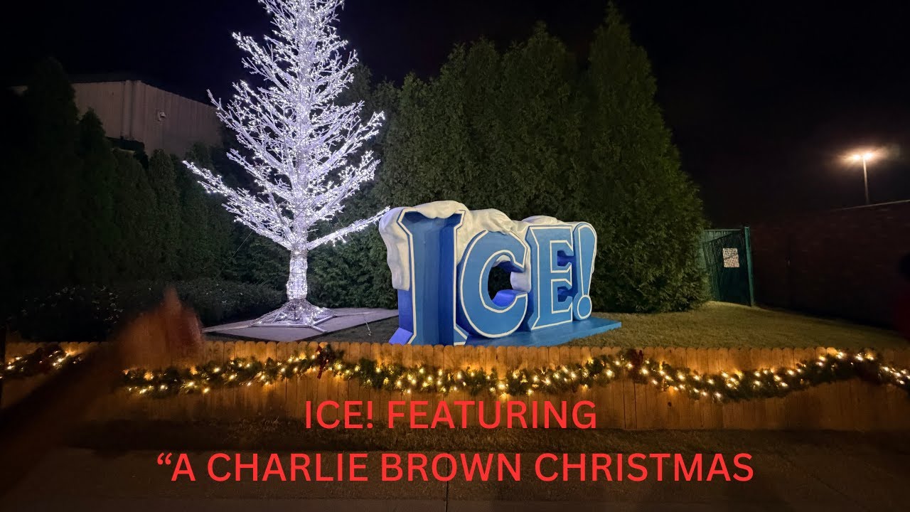✨❄️ GAYLORD OPRYLAND ICE! — FEATURING A CHARLIE BROWN CHRISTMAS ❄️✨