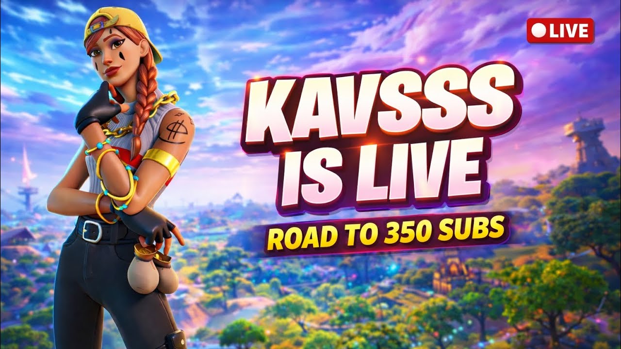 Fortnite India | 350 subs today?