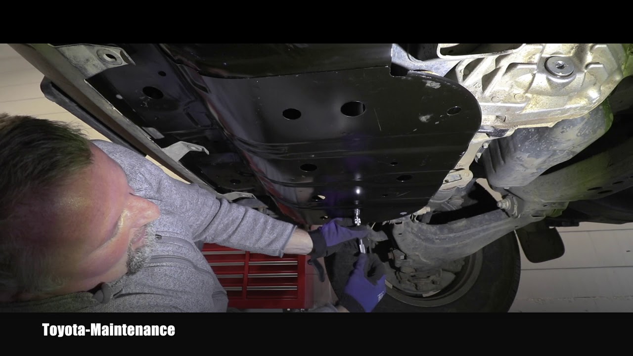 Toyota Tundra Installing Factory Skid Plate
