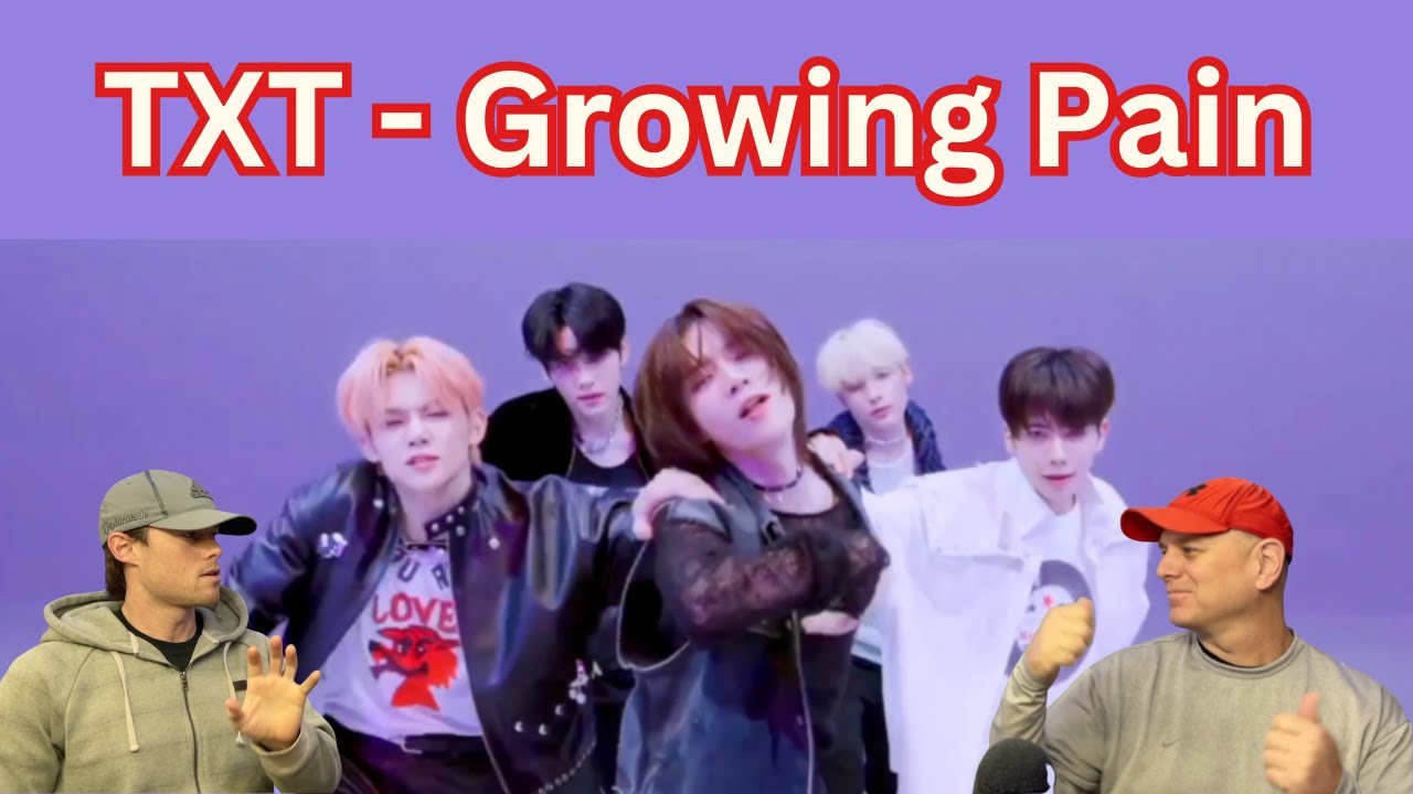 Two ROCK Fans REACT to TXT Growing Pain
