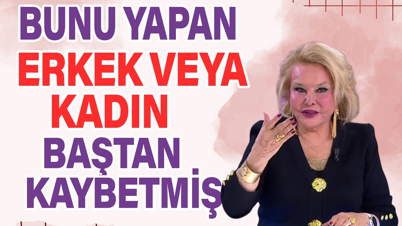 Bunu Yapan Erkek Veya Kadın Baştan Kaybetmiş...
