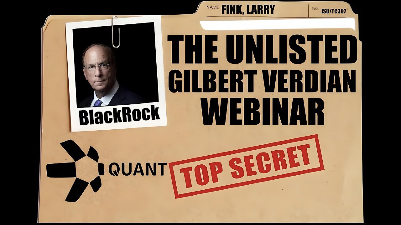 💣💥QUANT QNT &mdash; BLACKROCK ВЫБИРАЕТ QUANT?! НЕИЗВЕСТНЫЙ ВЕБИНАР ГИЛБЕРТА ВЕРДИАНА &mdash; ОБЯЗАТЕЛЬНО К ПР...