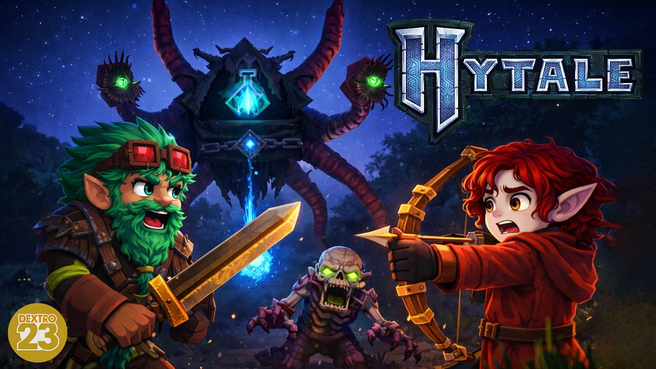 Nachts taucht plötzlich dieses Horror-Monster auf | Hytale