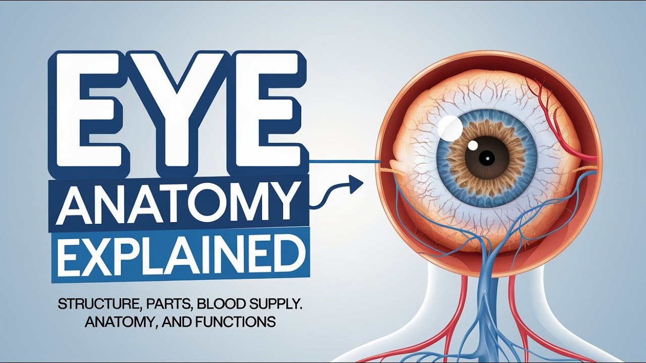 Eye Anatomy & Function Explained: Structure, Parts, and Blood Supply of the Eye
