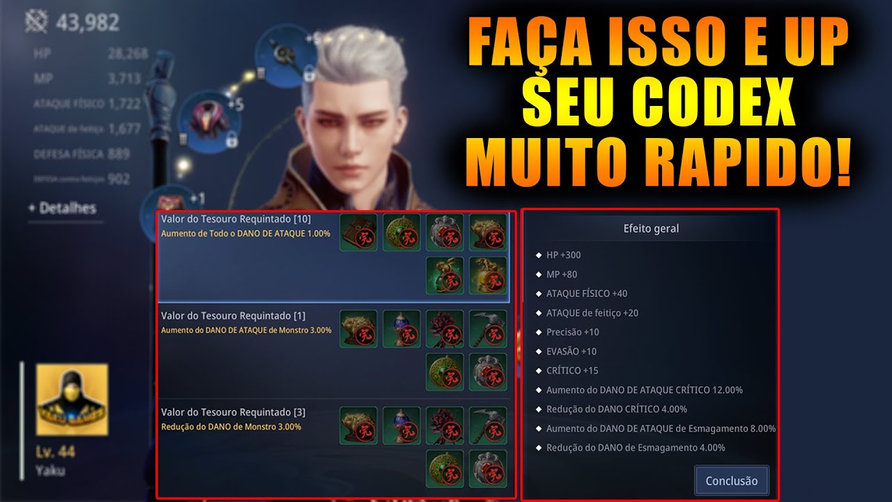 COMO UPAR O CODEX MUITO RAPIDO EM MIR4!