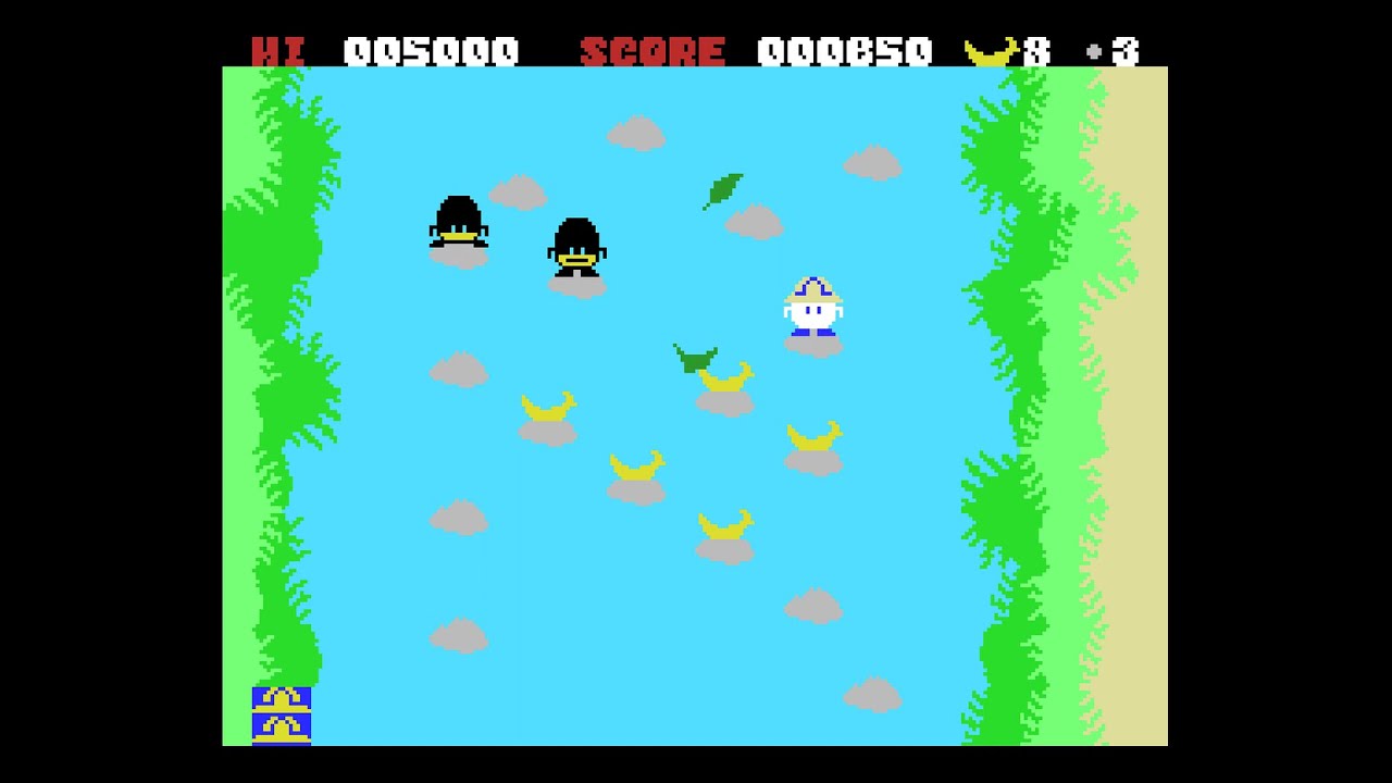 MSX Game: Banana (1984 ASCII)