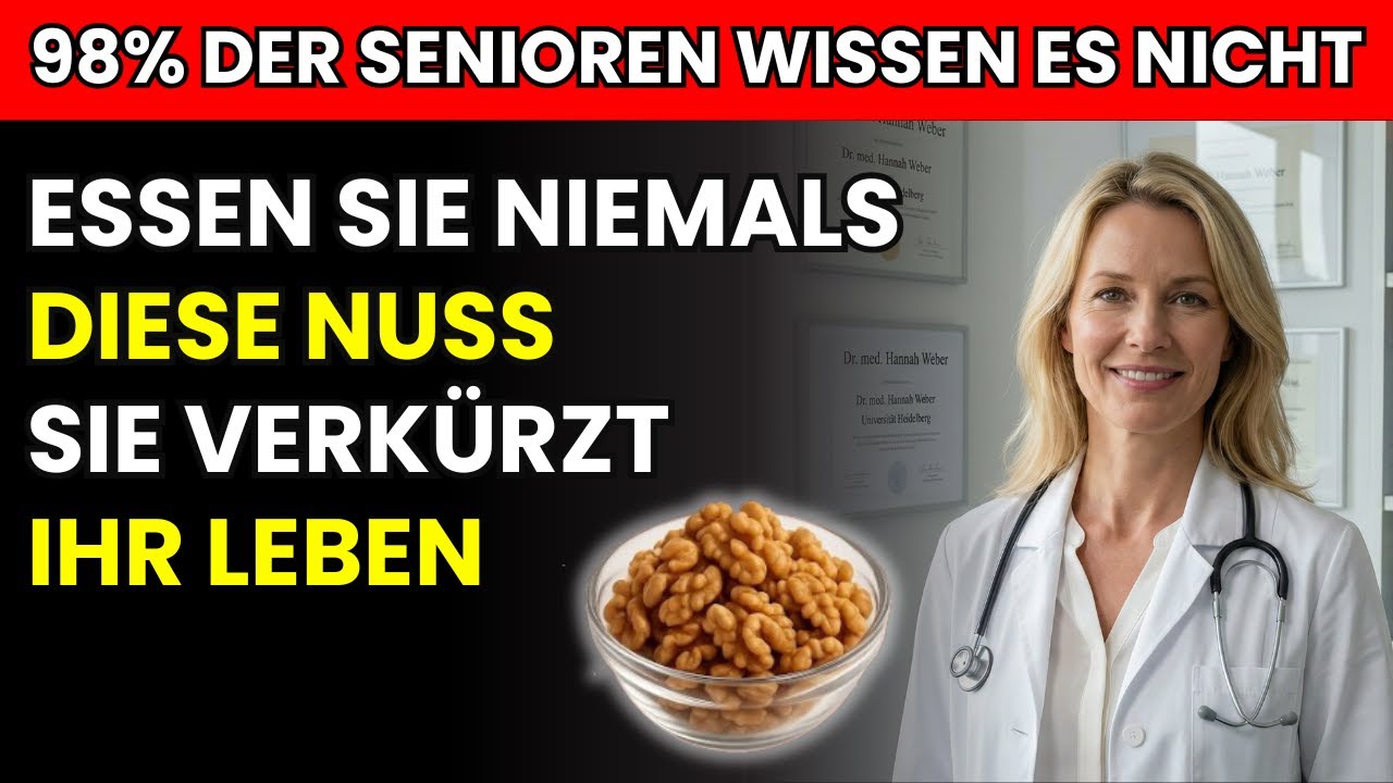 Über 60 Jahre alt? 4 Nüsse, die Sie ESSEN müssen, und 4, die Sie NIEMALS anfassen sollten