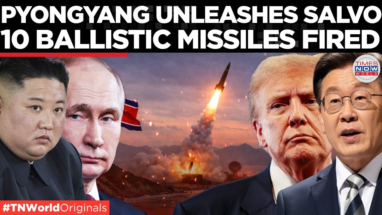 MISSILE STORM FROM PYONGYANG: Ten Ballistic Missiles Fired As Emergency Alerts Echo In Japan