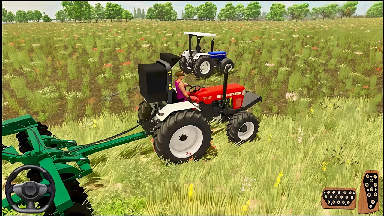 off roading tractor #trending #gaming #games 