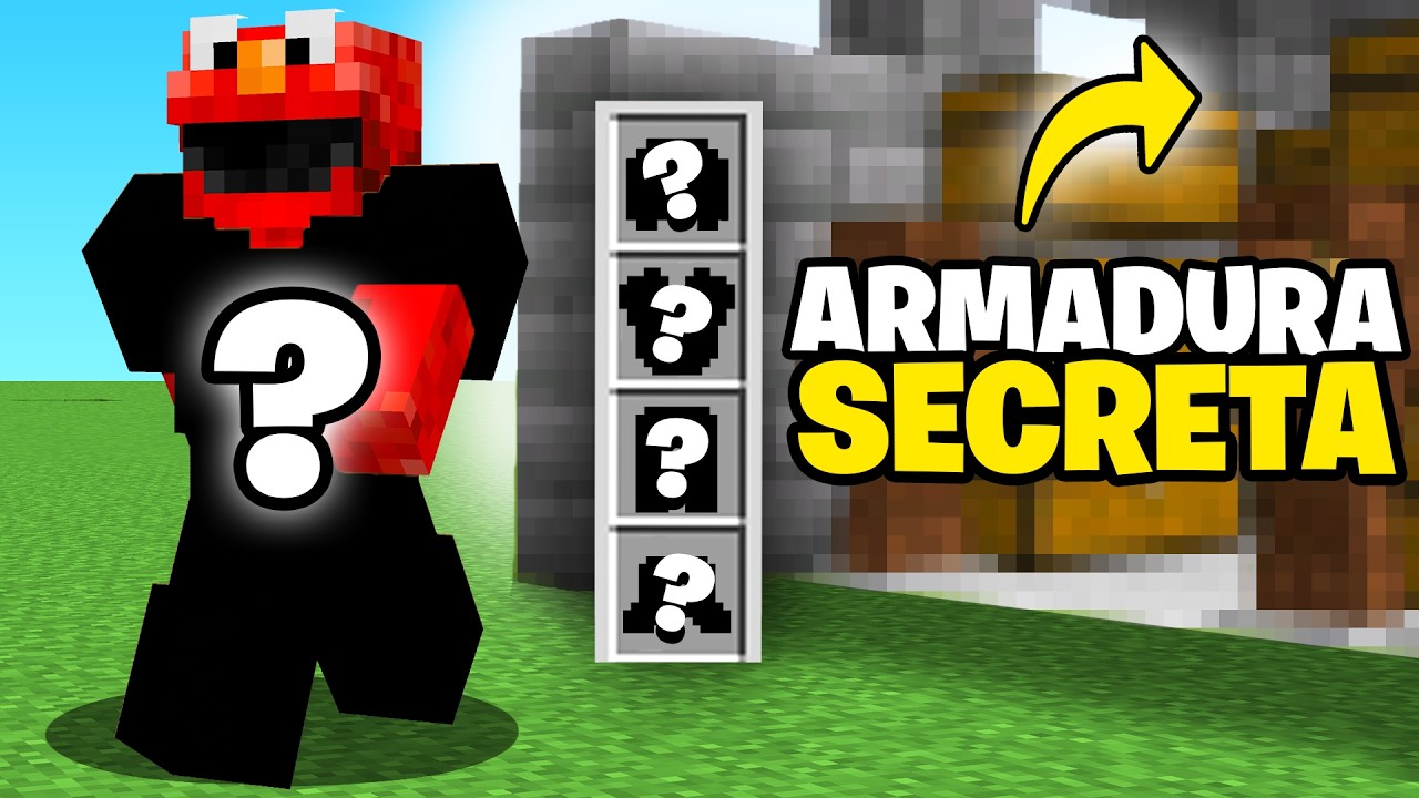 🤫Conseguí la ARMADURA OCULTA de mi SERVER 🤫