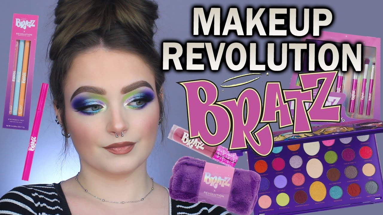 ОБЗОР И РУКОВОДСТВО ПО КОЛЛЕКЦИИ BRATZ x MAKEUP REVOLUTION