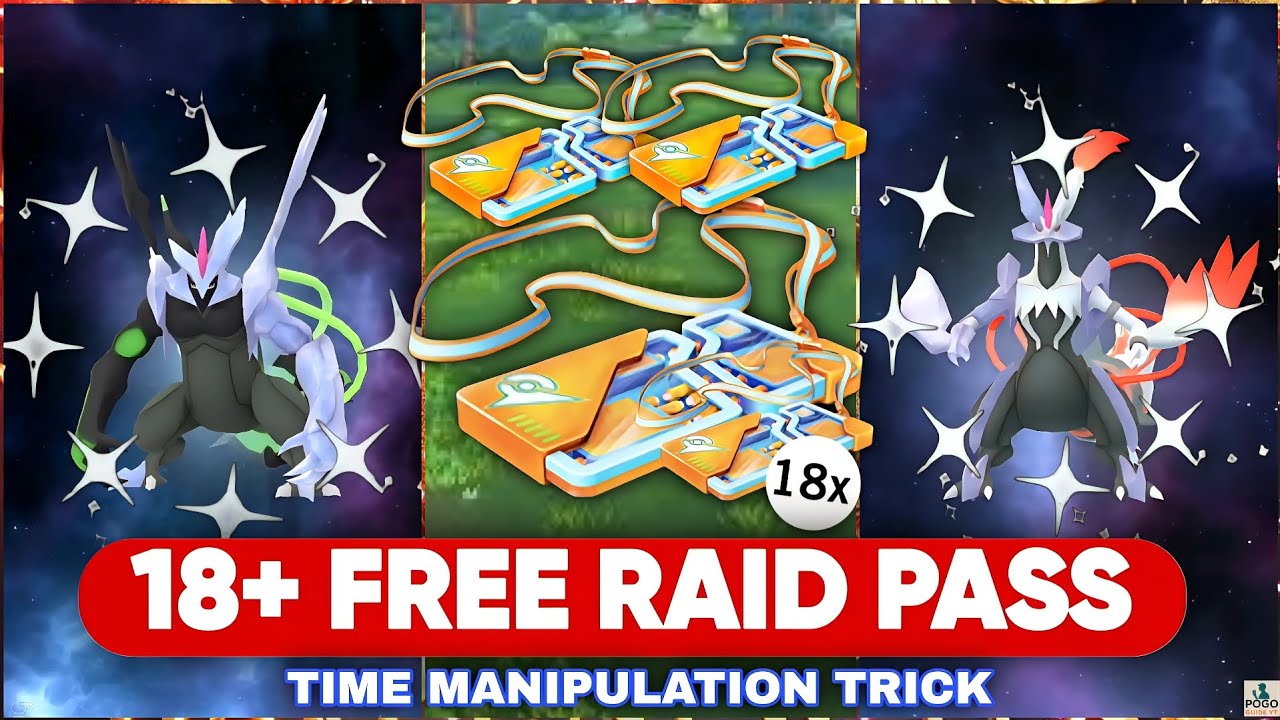 How To Get 18 FREE Raid Passes During The Black & White Kyurem Raid Day In Pok&eacute;mon Go 