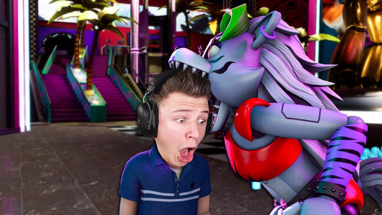 TJULFAR JAGEN als ROXY! 😳 | Security Breach Multiplayer
