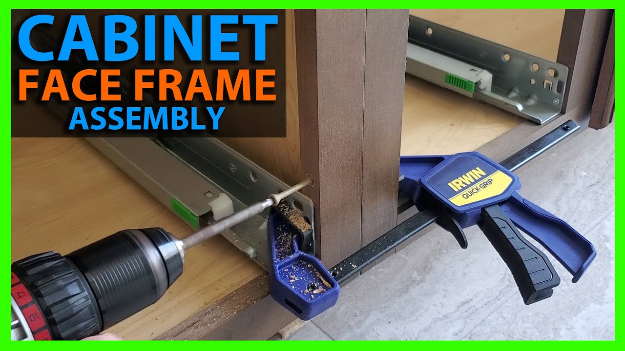 How To Screw Cabinet Face Frames Together