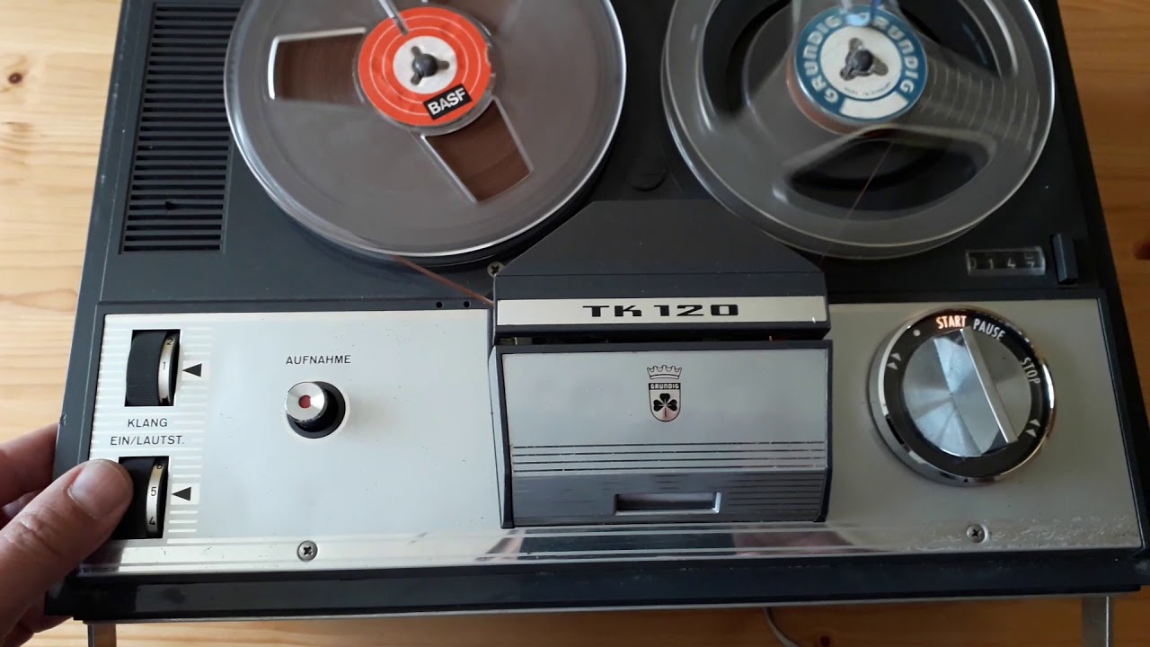 Grundig Tonband TK-120 ca. 1966/1967 Baujahr