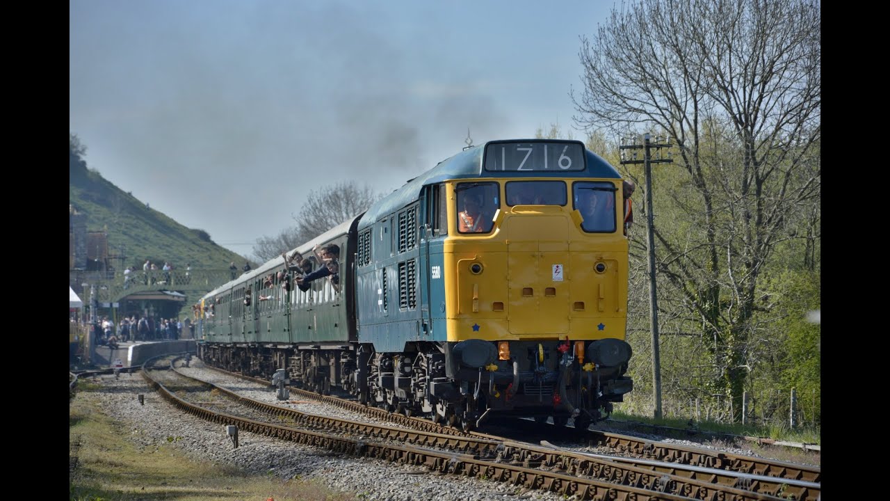 British Diesel Locomotive Montage