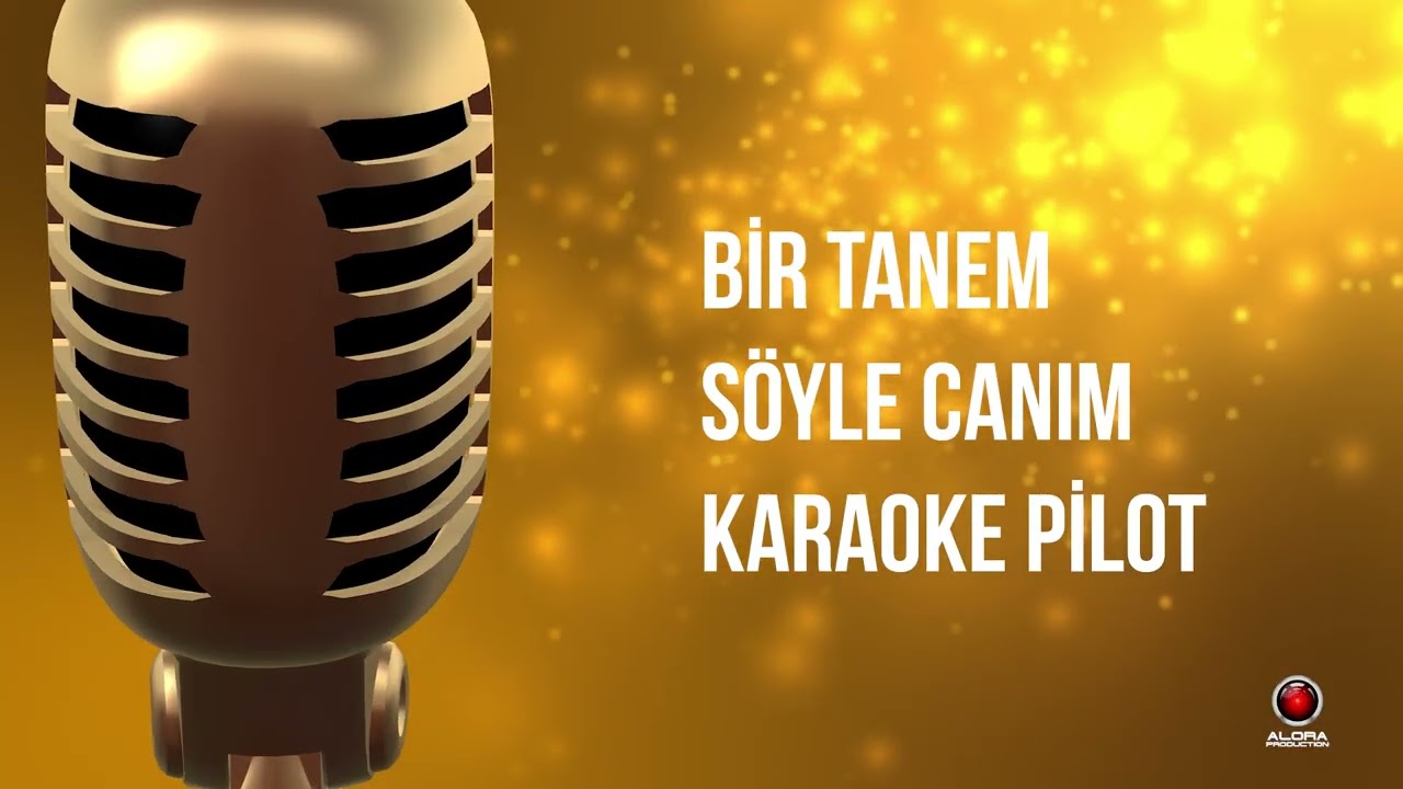 Bir Tanem Söyle Canım - Karaoke Pilot