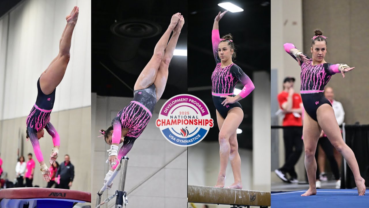 2025 DP National Championships | Ariana 5th Place All-Around | National Floor Champion