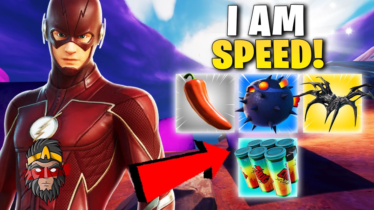 JSEM RYCHLEJŠÍ NEŽ AUTO! FORTNITE FLASH CHALLENGE