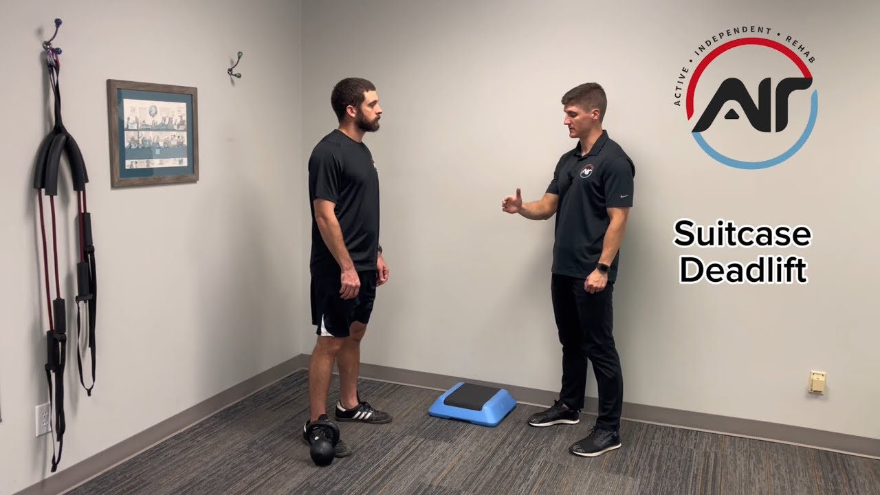 Suitcase Deadlifts: Build Lateral Core Strength & Protect Your Low Back