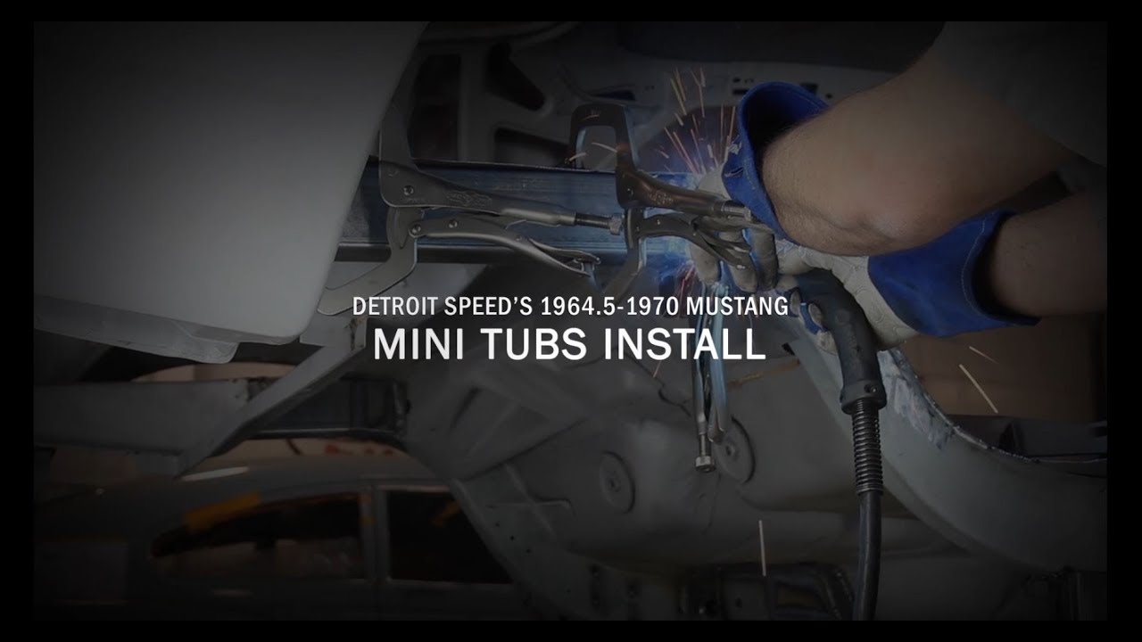 Detroit Speed 1964.5-1970 Mustang Install - Mini-Tubs