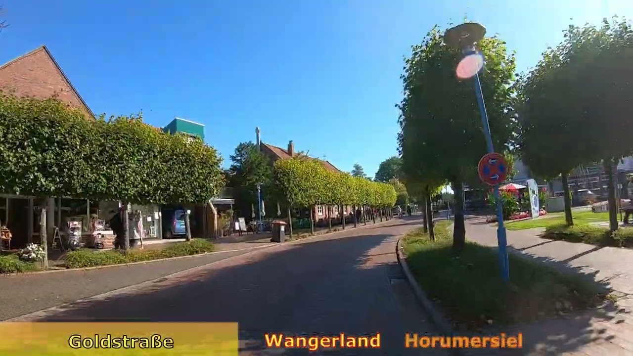 Gemeinde Horumersiel - Schillig im Lk Friesland // Radwandern Videomaterial zur Strecke kein Film