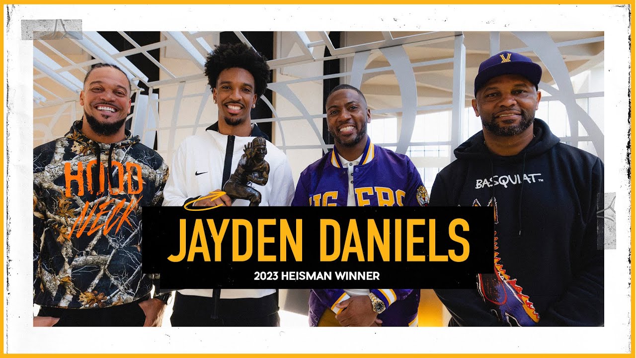 LSU QB Jayden Daniels 2023 Heisman Winner on Family Support, CJ Stroud, Bryce Young + NFL |The Pivot