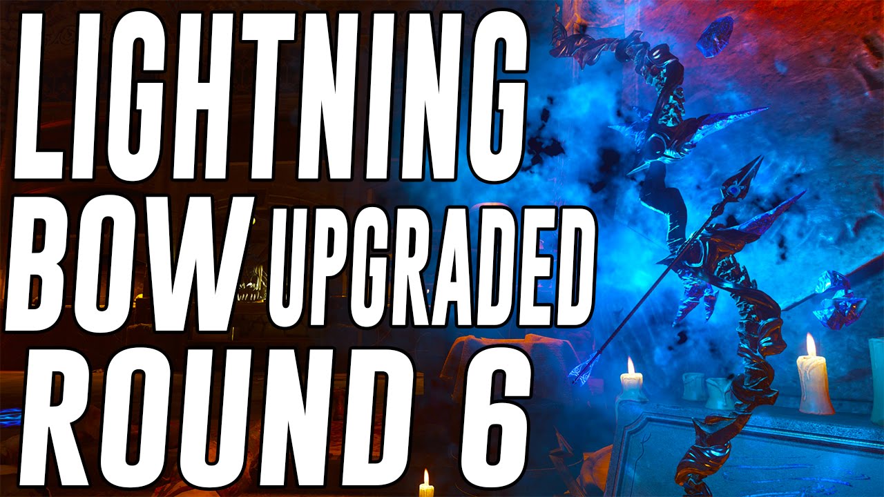 How To Upgrade The Lightning Bow By ROUND 6 on Der Eisendrache (Call of Duty Black Ops 3 Zombies)