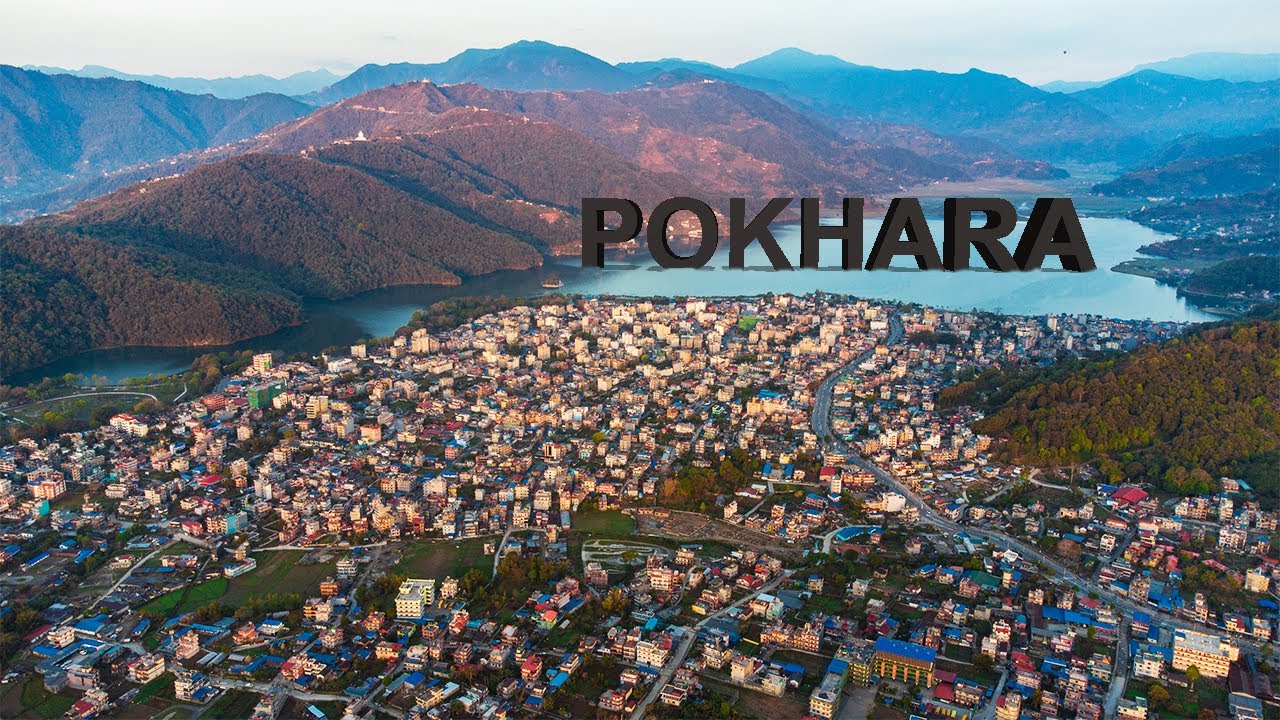 Pokhara.. पाेखरा .. Drone view 4k ..