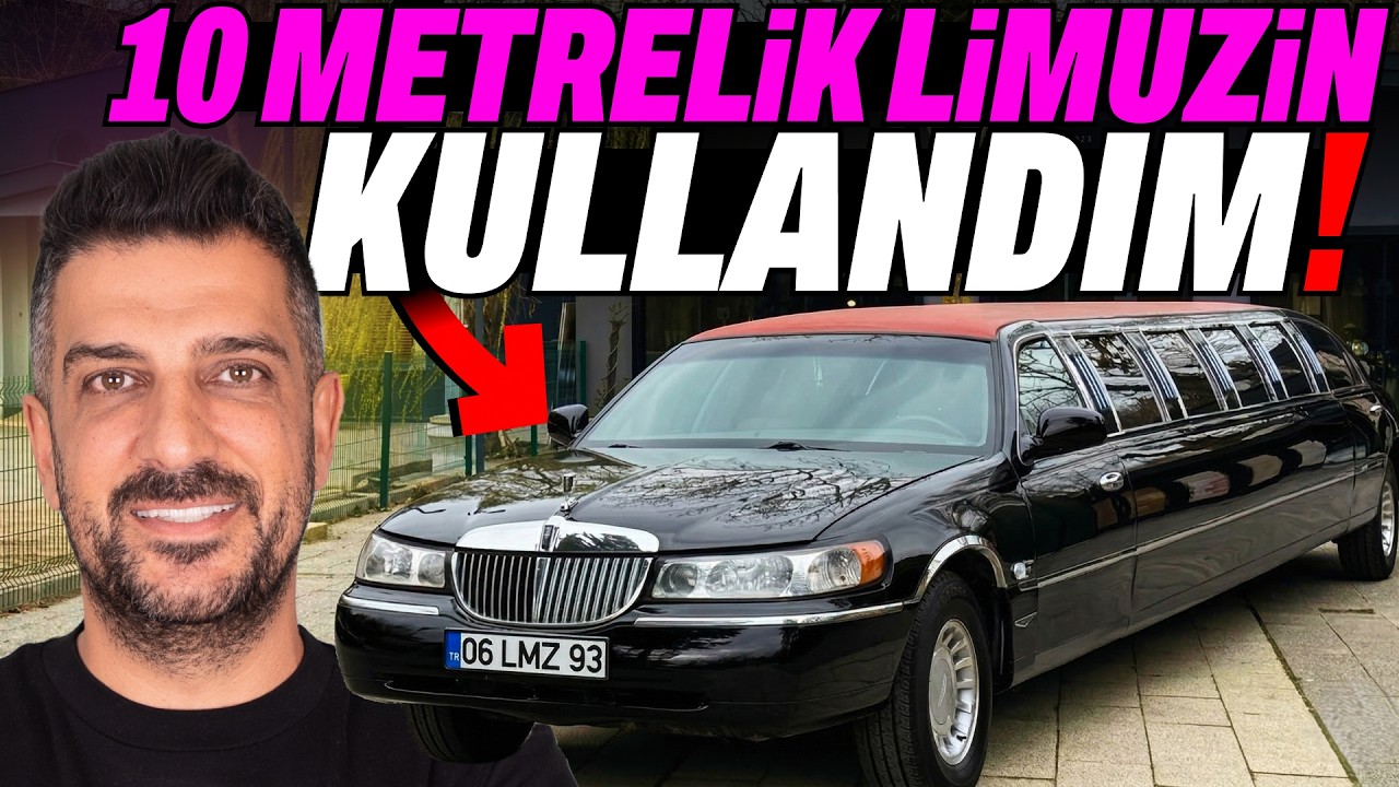 İstanbul’daki 10 Metrelik Limuzini Kullandım | Lincoln Town Car
