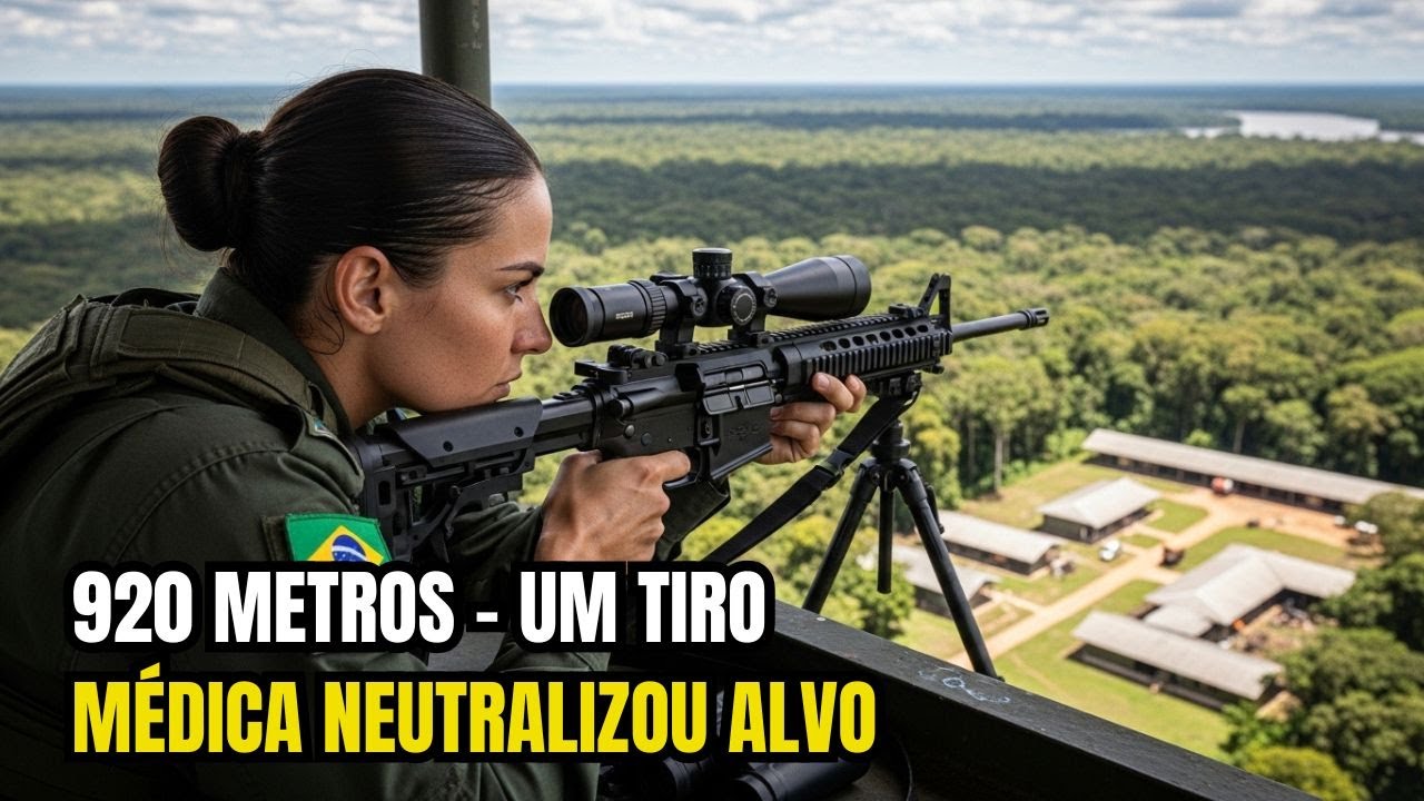 De Médica Militar A Atiradora Letal — O Atirador Fantasma Não Esperava Que Ela Devolvesse O Tiro