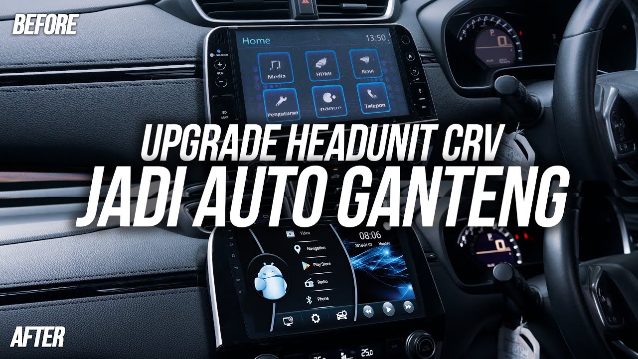 GANTI HEADUNIT STANDARD CRV JADI MEWAH DAN BANYAK FITUR - TOKIO IDROID