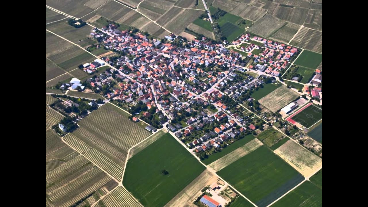 Viritueller Rundflug &uuml;ber Udenheim, Vendersheim und Wallertheim