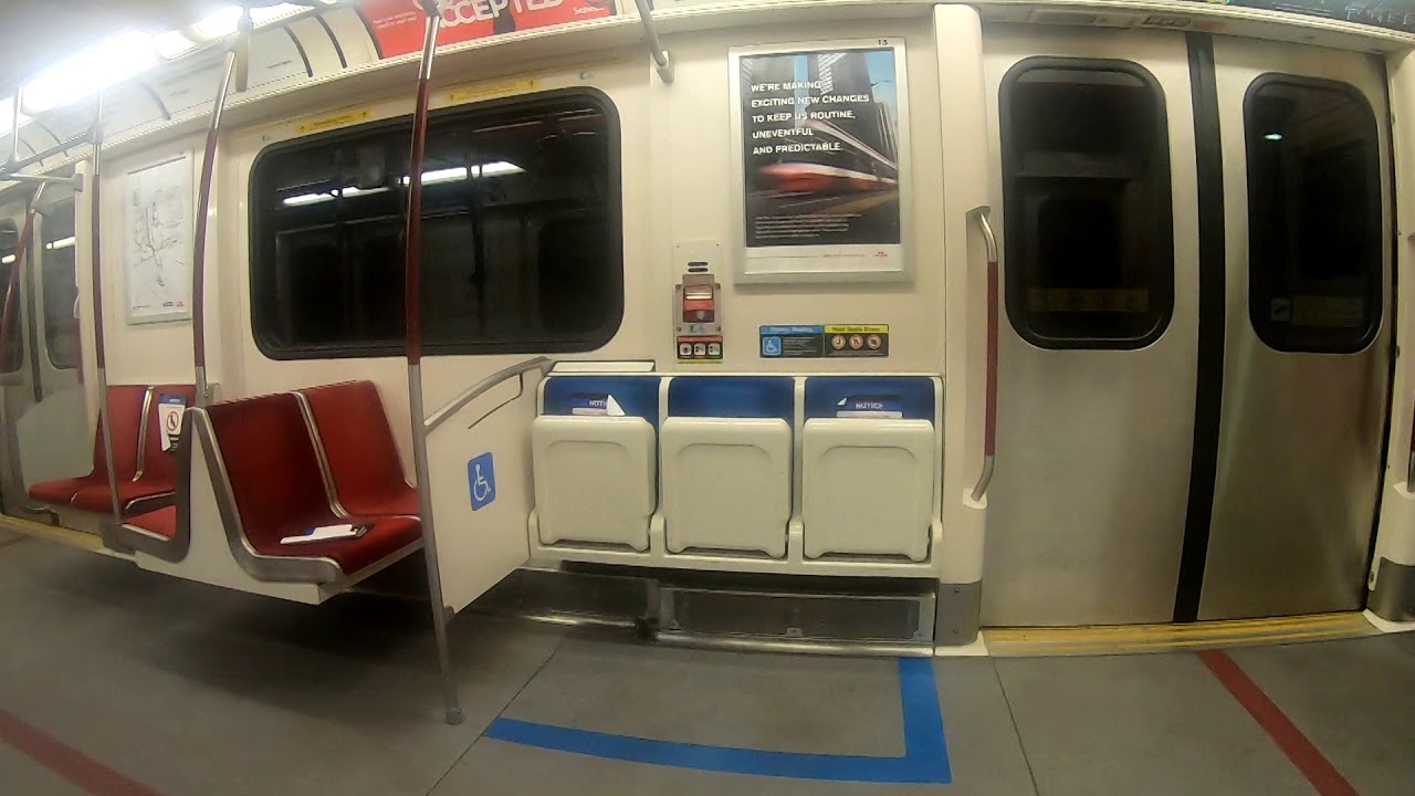 TTC Subway - Toronto Subway Pandemic Ride - Hwy 407 Station to Wilson Station (Line 1 TR Train)