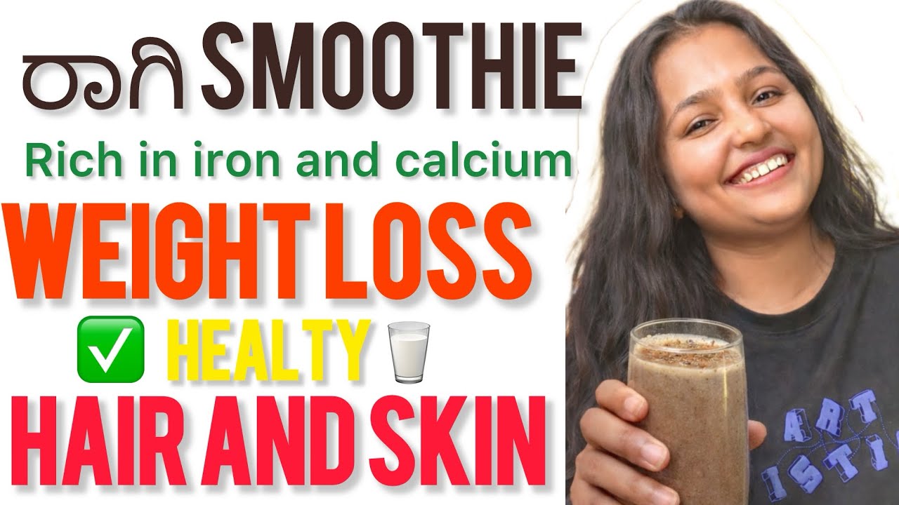 Weightloss Healty ragi. Smoothie🤤