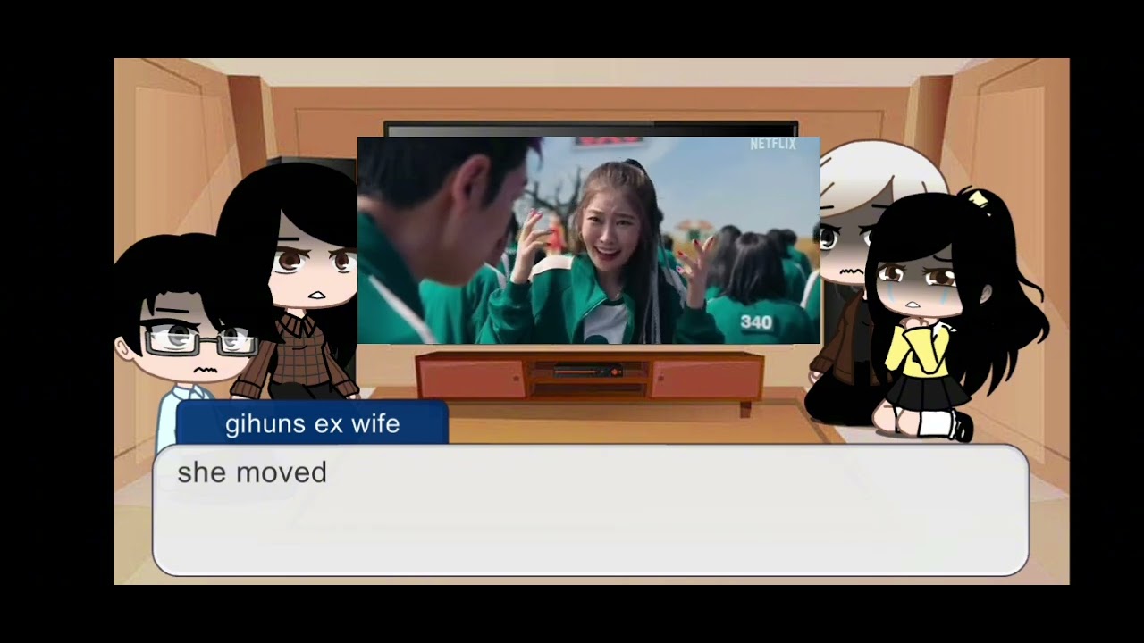 Gi-hun ex-family react to gi-hun / squid game season 2 teaser / gacha club / squid game reacts 🦑