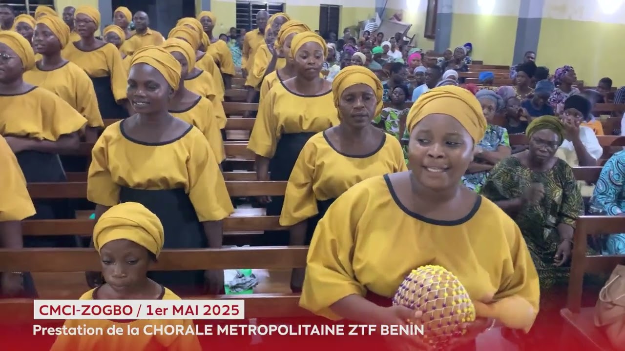 Prestation de la Chorale METROPOLITAINE ZTF de la CMCI-BENIN