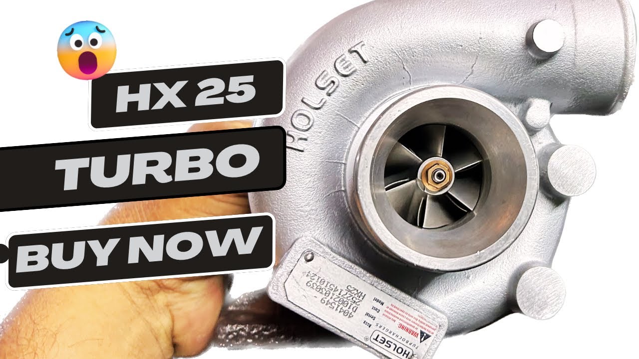 How to install a tractor turbo charger on a HX25