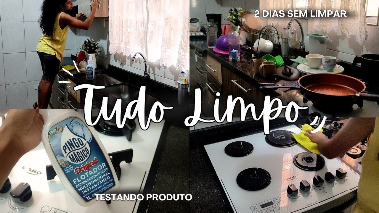 LIMPEZA E ORGANIZAÇÃO DA COZINHA | FAXINA PESADA | DICAS DE LIMPEZA