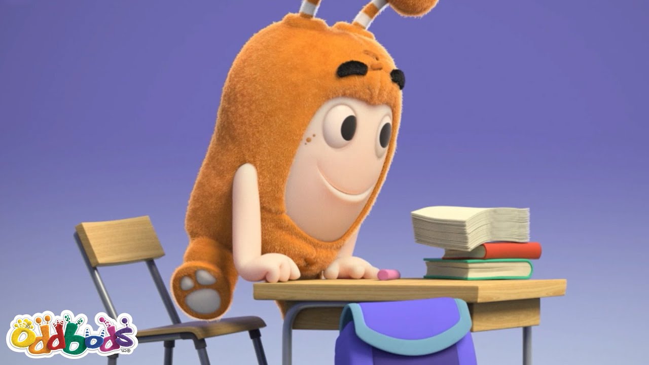 Paper Pain 📃| ODDBODS 😂 | Old MacDonald's Farm | Funny Cartoons for Kids