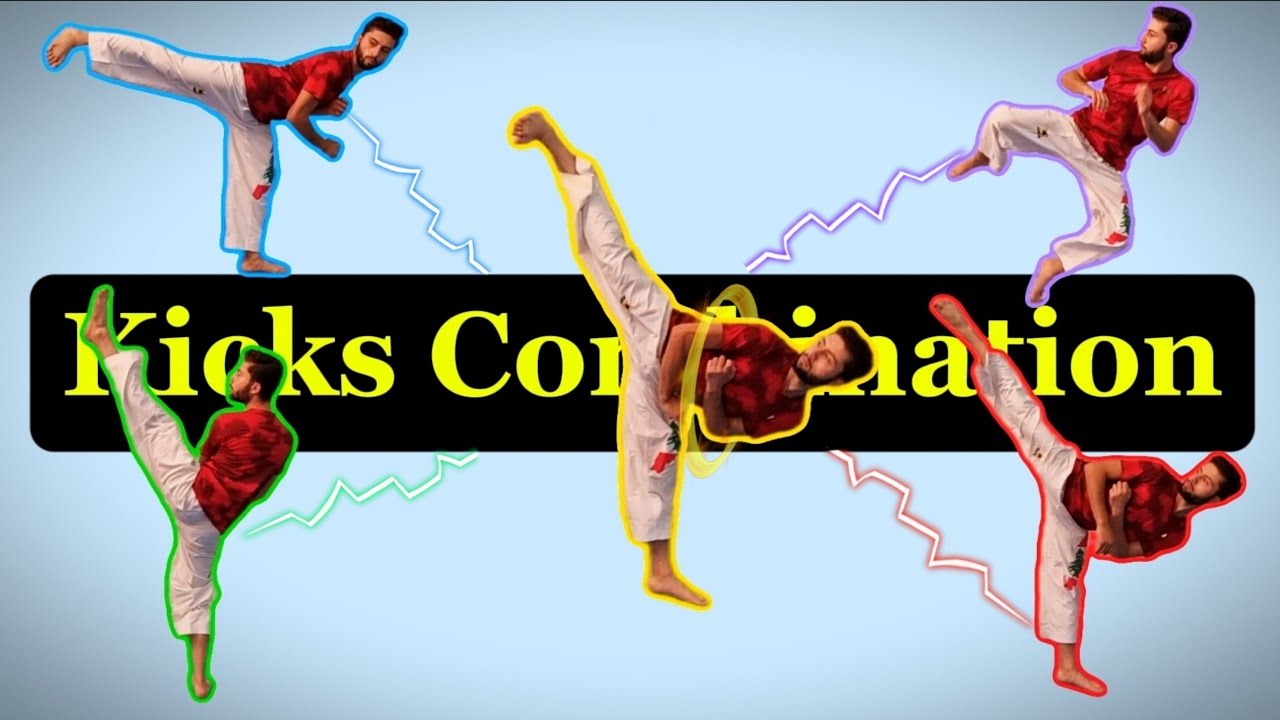 Top 15 Kicks Combination every Taekwondo Player MUST Learn | Taekwondo Tutorial