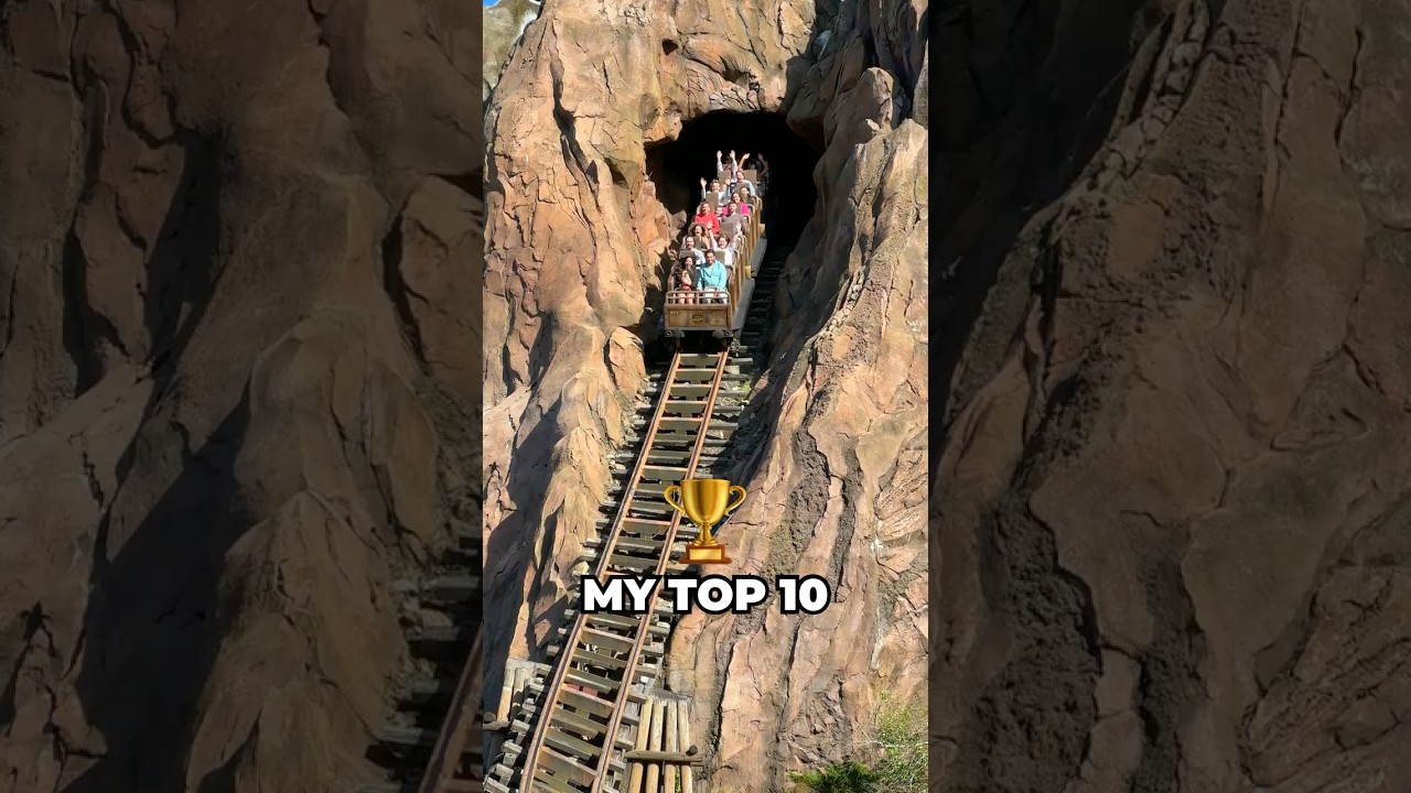 MY Top 10 Theme Parks in the United States 🏆🎢
