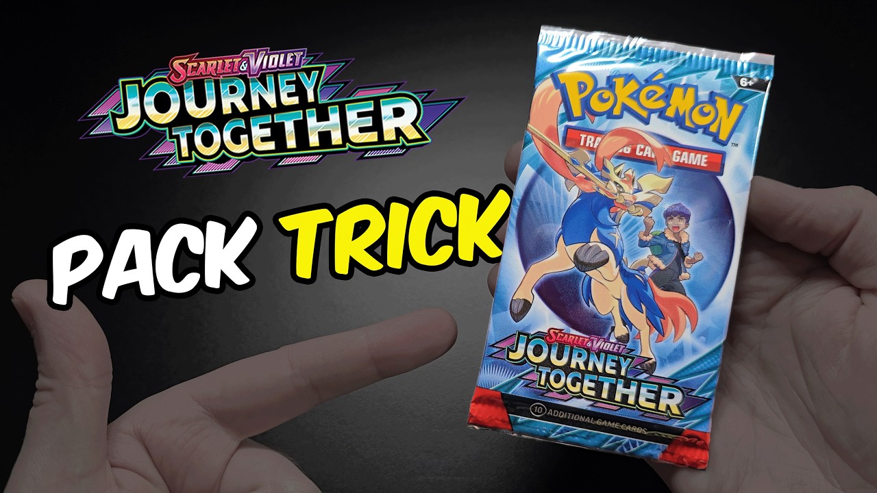 Journey Together Pack Trick Tutorial: Scarlet and Violet Pokemon TCG