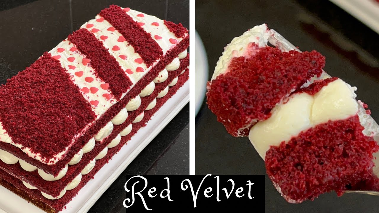 السر فاللون، و فنجاح الريد فيلفيت هاد الوصفة ادمان لي كلاها عندي تايطلب المقادير♥️  Red velvet cake