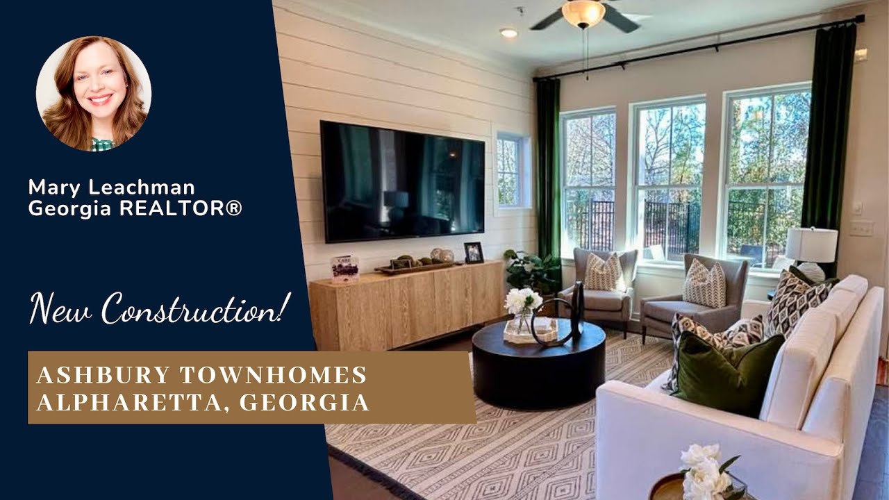 NEW CONSTRUCTION HOMES IN ALPHARETTA, GA - ASHBURY HOMES #alpharettaga #newconstruction #georgia