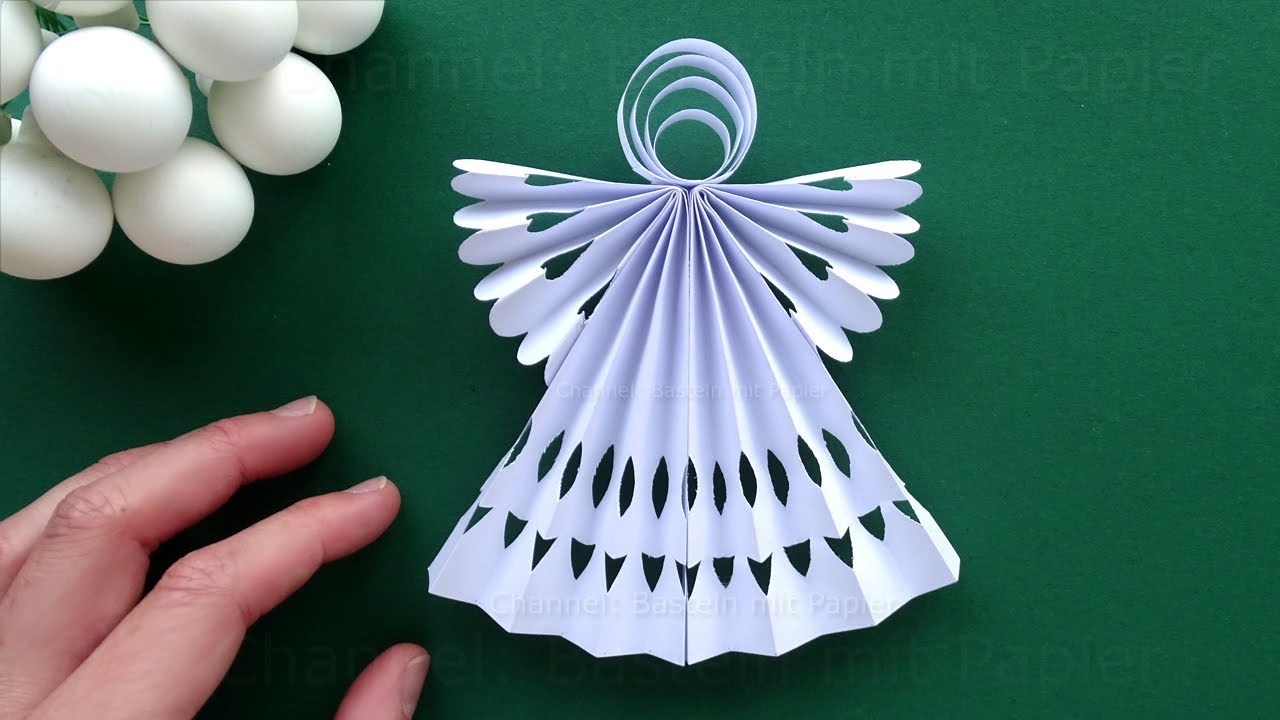 АНГЕЛОЧКИ из бумаги.