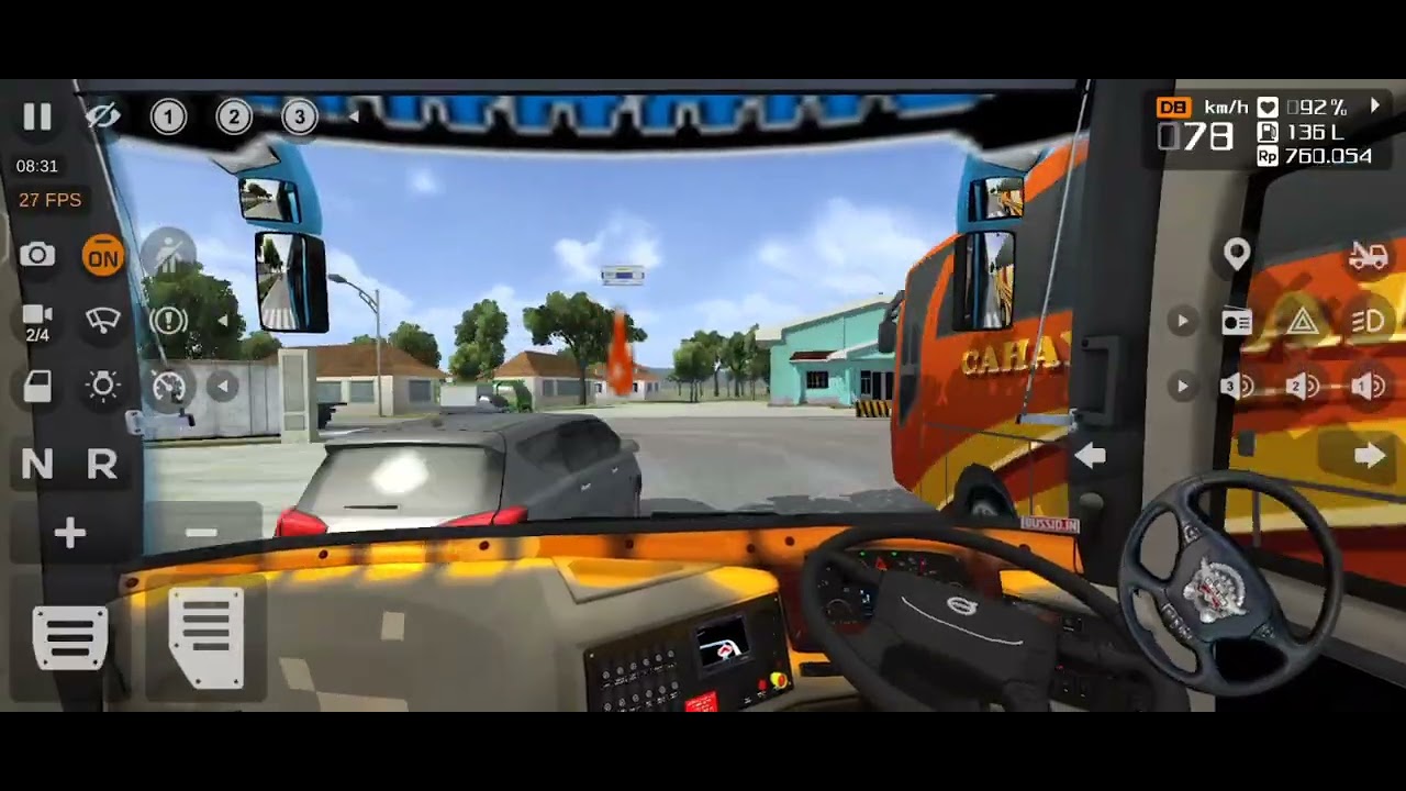 Volvo 9600 SLES Jakhar Travels Bus Mod | Bussid Indian Luxury Sleeper Coach Mod Download & Review