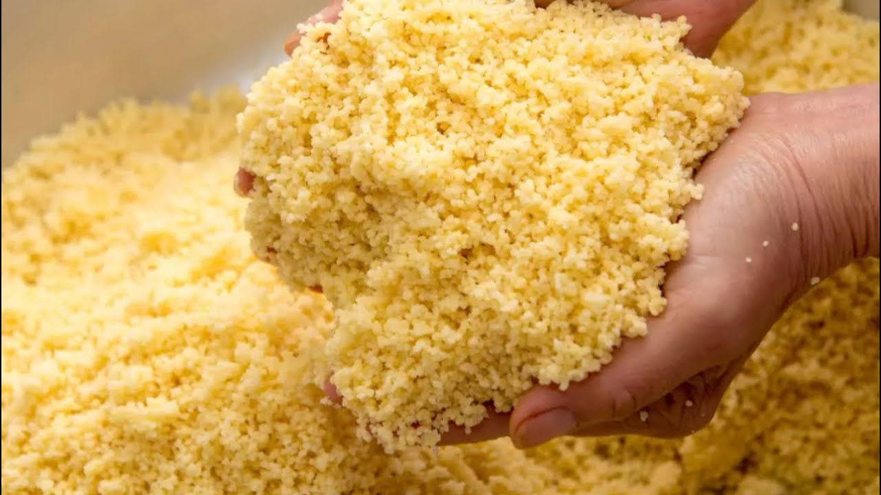 COMMENT PRÉPARER LA SEMOULE DE COUSCOUS / FACILE ET SIMPLE