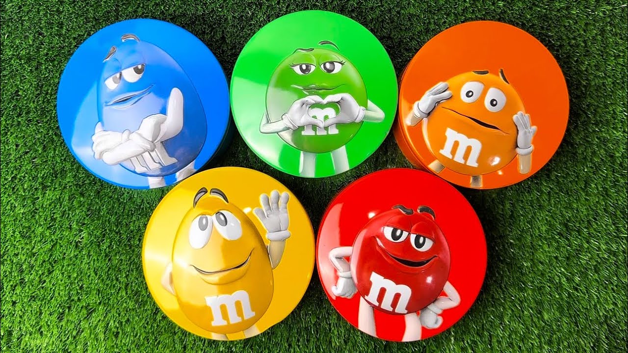 Colorful M&M’s Surprise Unboxing 🍬✨ | Relaxing No Talking ASMR Satisfying Sounds
